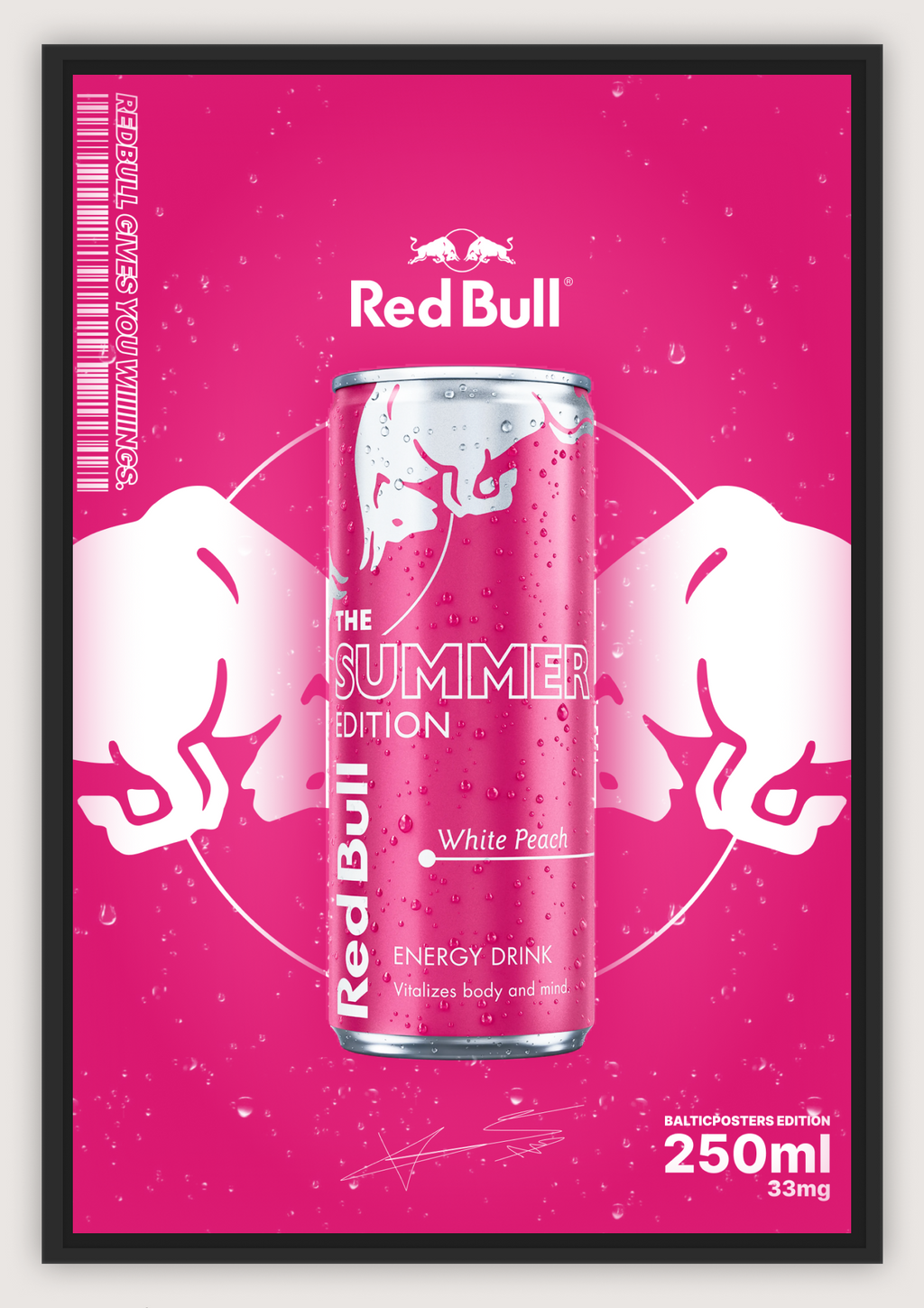 REDBULL PLAKĀTS, SUMMER EDITION, A4