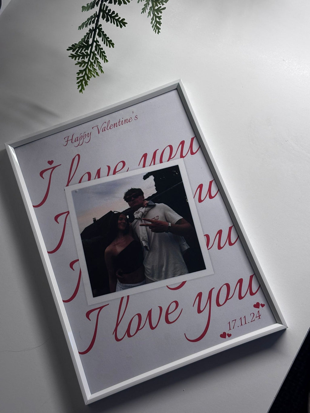 [YOUR IMAGE] VALENTINES LOVE POSTER / A5,A4,A3 TYPE 3