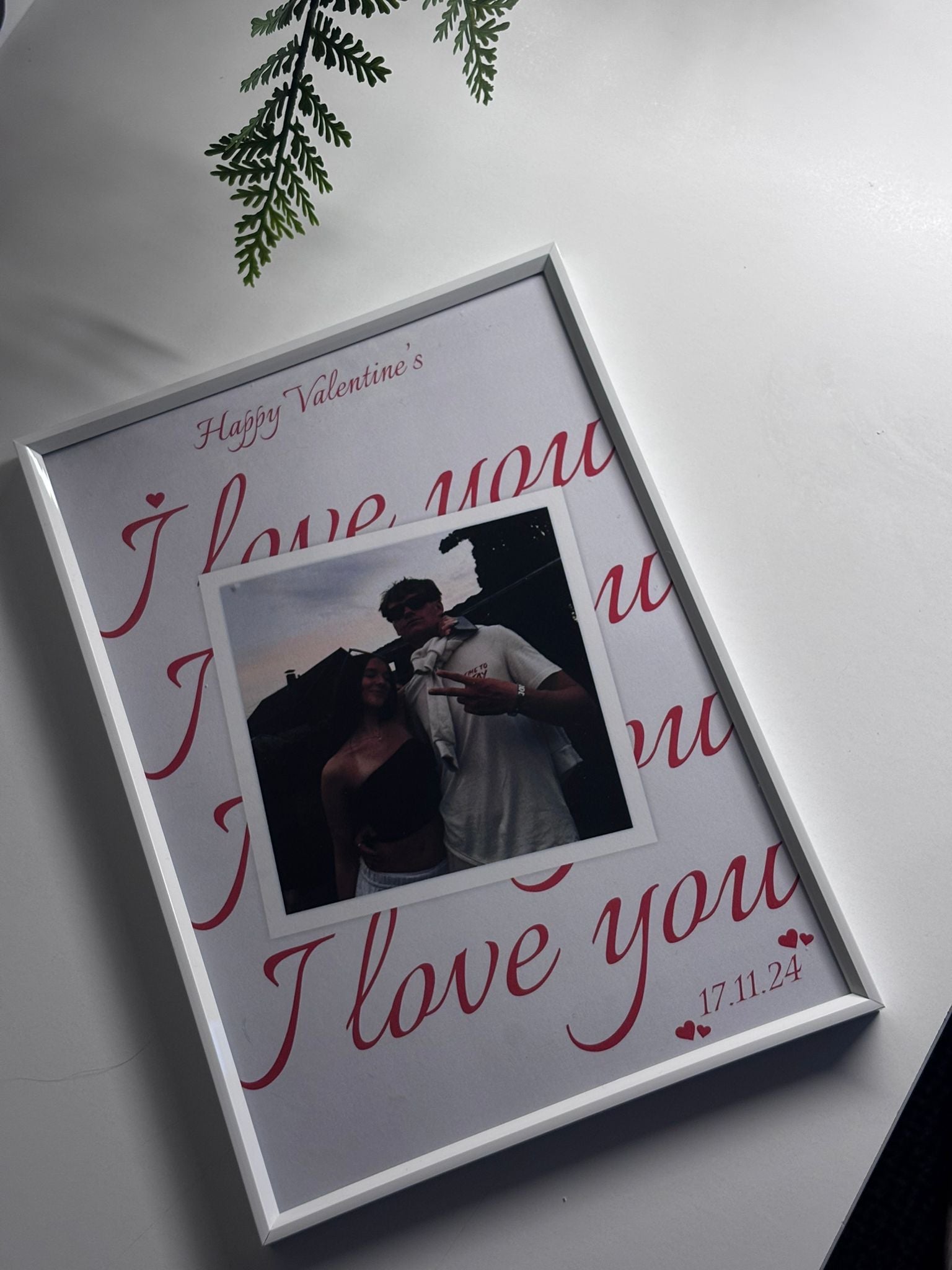 [YOUR IMAGE] VALENTINES LOVE POSTER / A5,A4,A3 TYPE 3