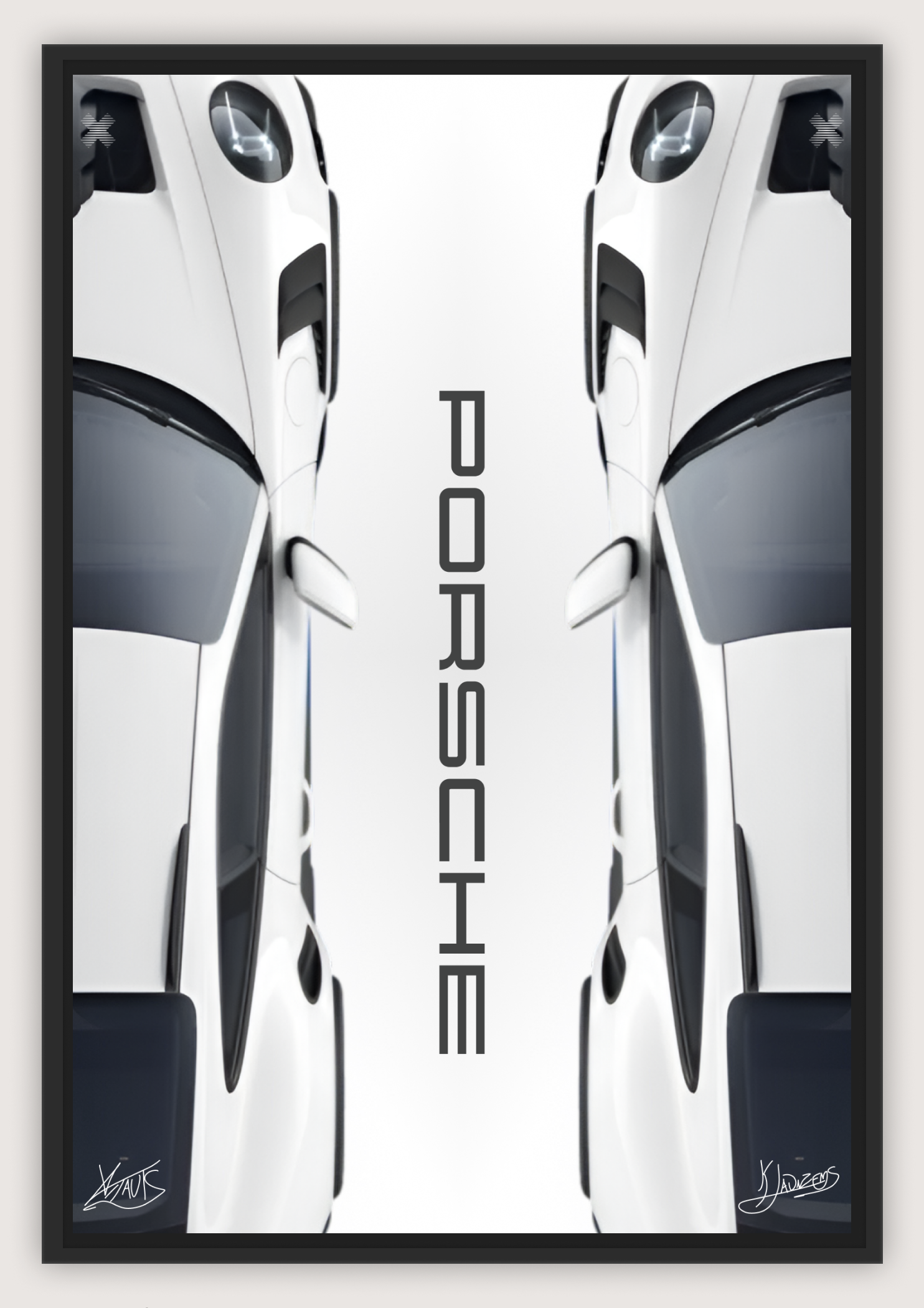 PORSCHE 911 GT3 POSTER / A4 SIZED WITH PHOTOPAPER