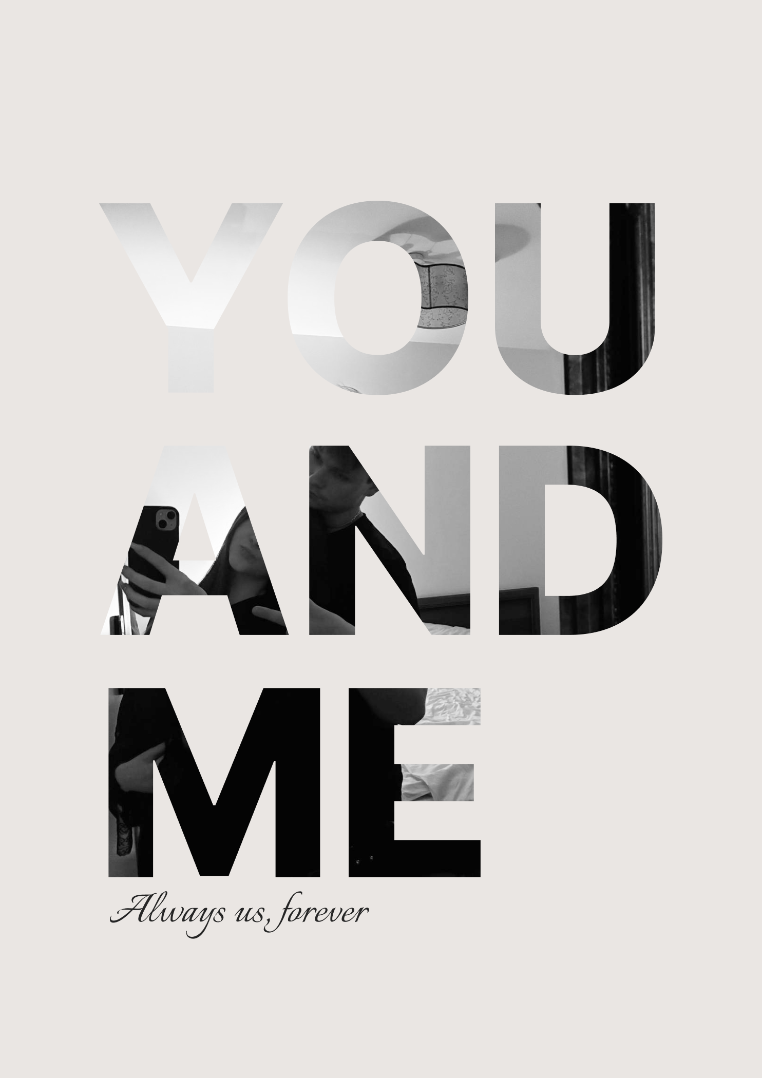 [YOUR IMAGE] VALENTINES LOVE POSTER / A5,A4,A3, TYPE 10