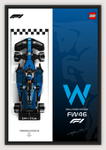 Williams FW46 – LEGO Speed Champions Display Poster