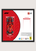 Ferrari F1 – LEGO Minifigure Display Poster