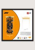 McLaren F1 – LEGO Minifigure Display Poster