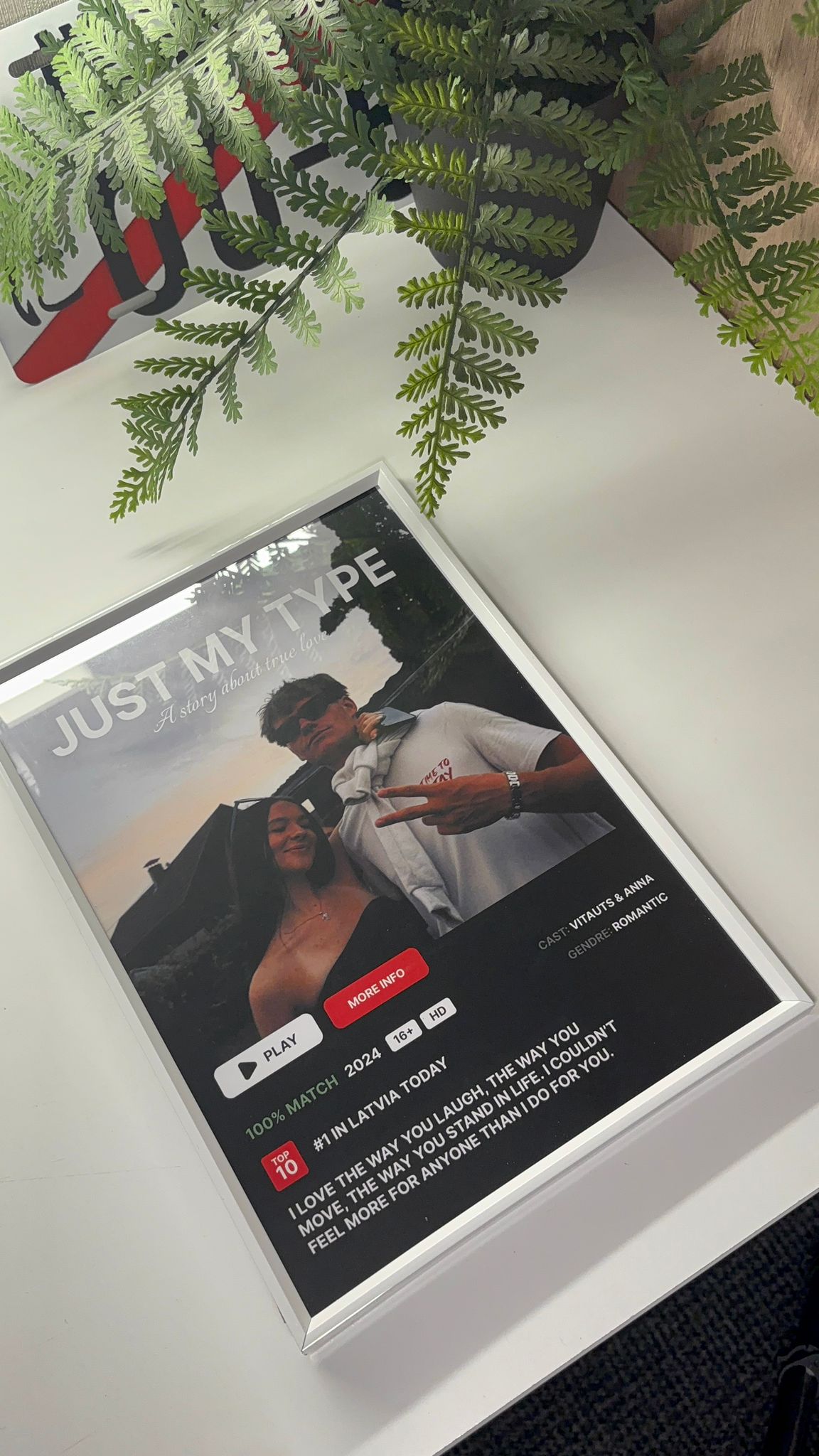 [YOUR IMAGE] VALENTINES LOVE POSTER / A5,A4,A3 TYPE 5