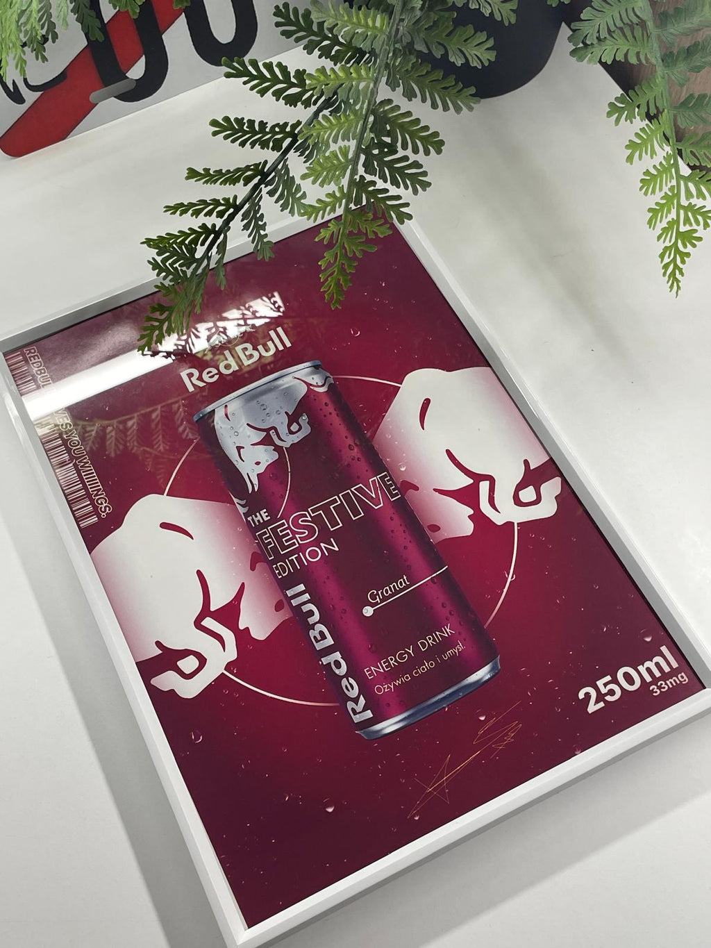 REDBULL POSTER, FESTIVE EDITION, A4