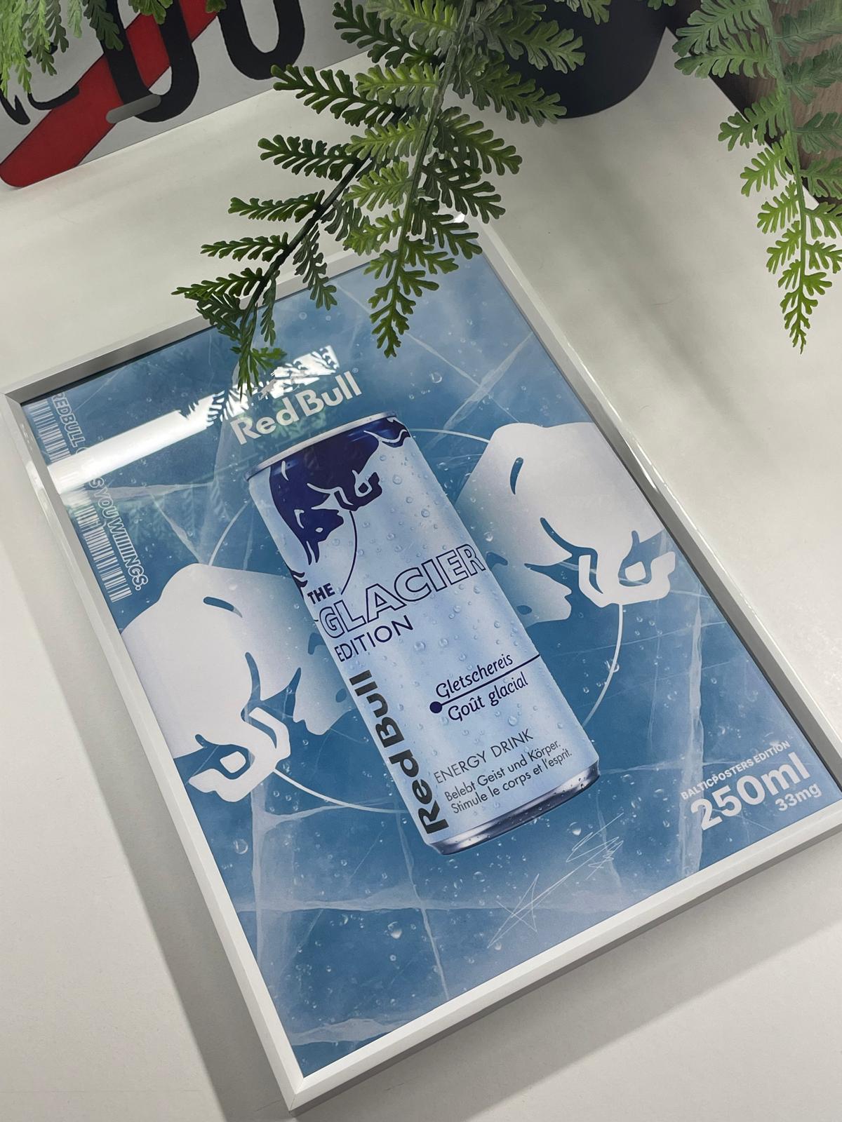 REDBULL POSTER, GLACIER EDITION, A4