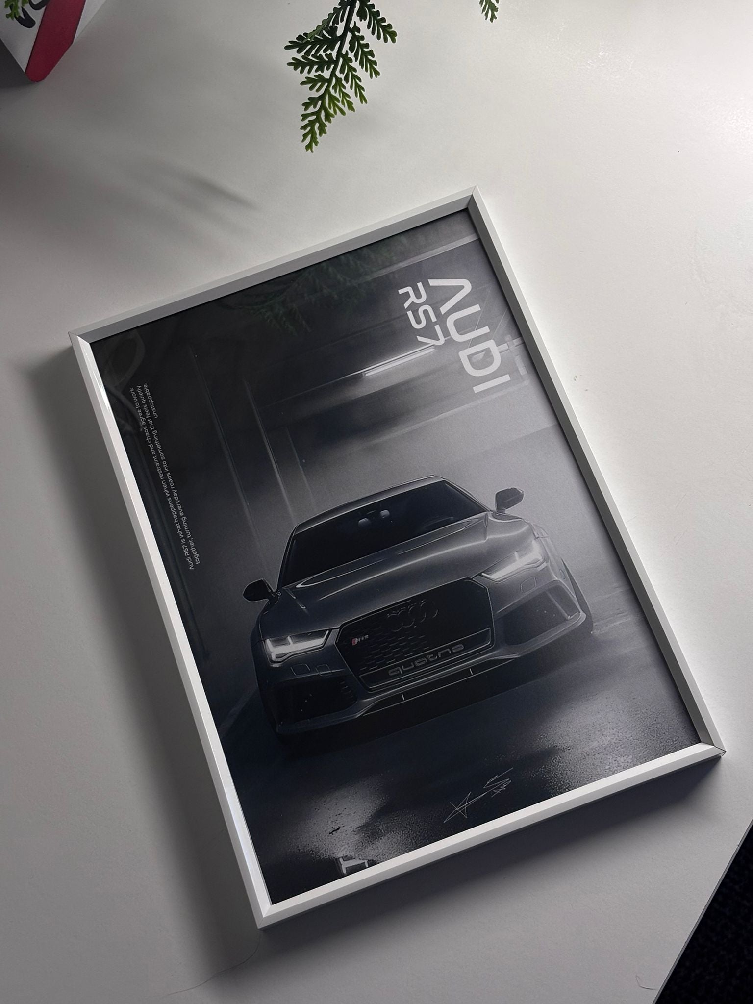 AUDI RS7 POSTER / A4 SIZED